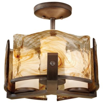 Aris Semi-Flushmount by Feiss - Starlight Lighting USA and Canada